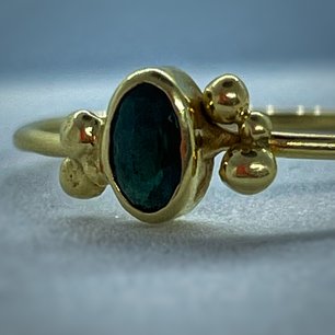 Ring met toermalijn