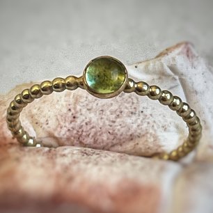 Bolletjesring toermalijn