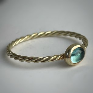 Ring met toermalijn