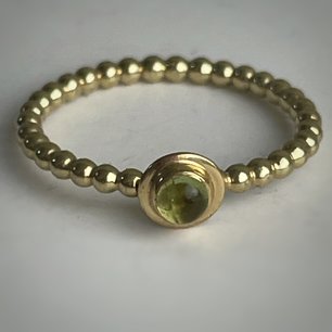 Ring met peridot